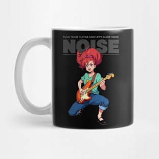 plug your guitar and lets make some noise Mug